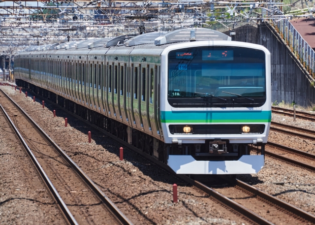 松戸市常磐線 快速電車