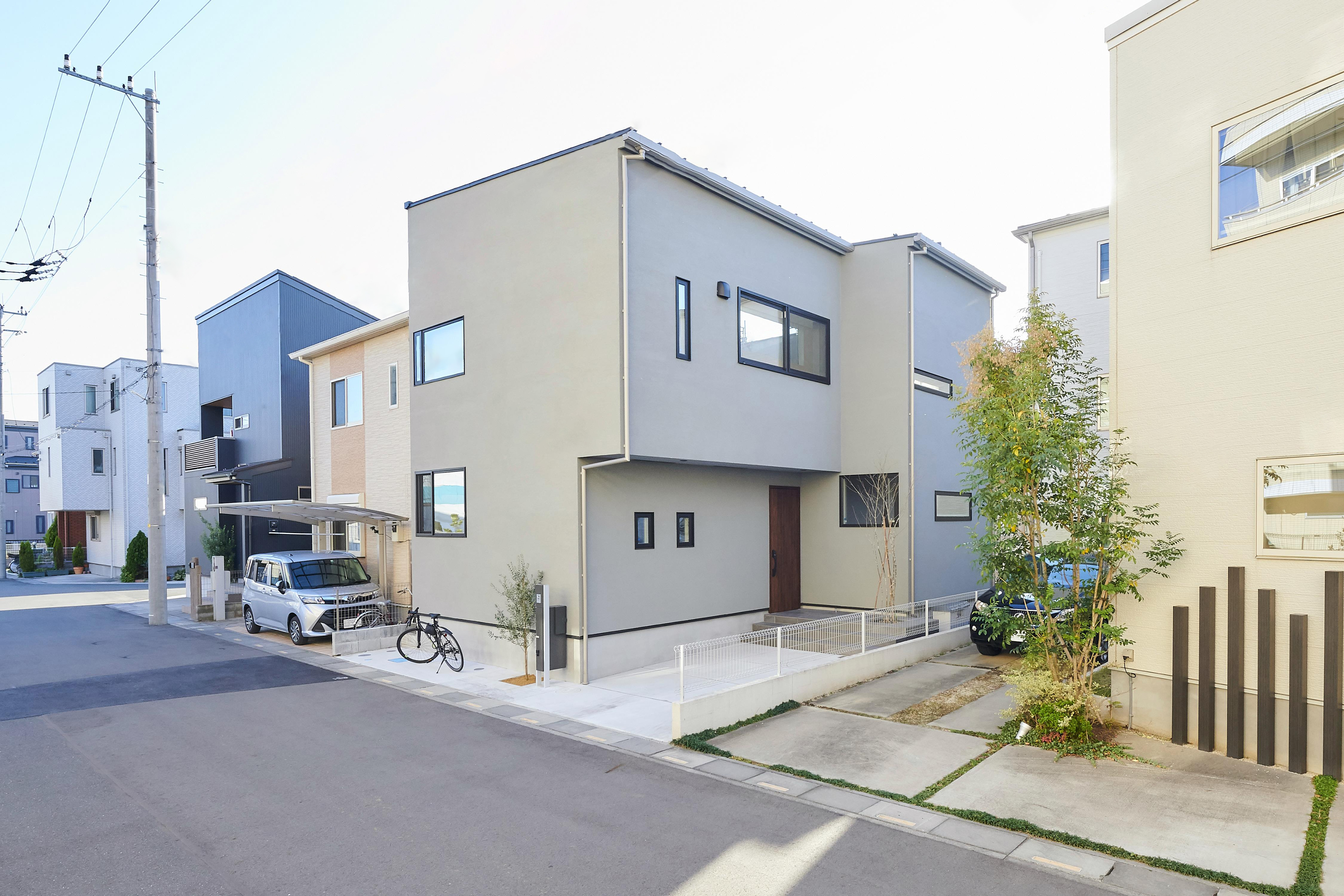 家 外観 施工事例 埼玉 東京 千葉の注文住宅 ポウハウス