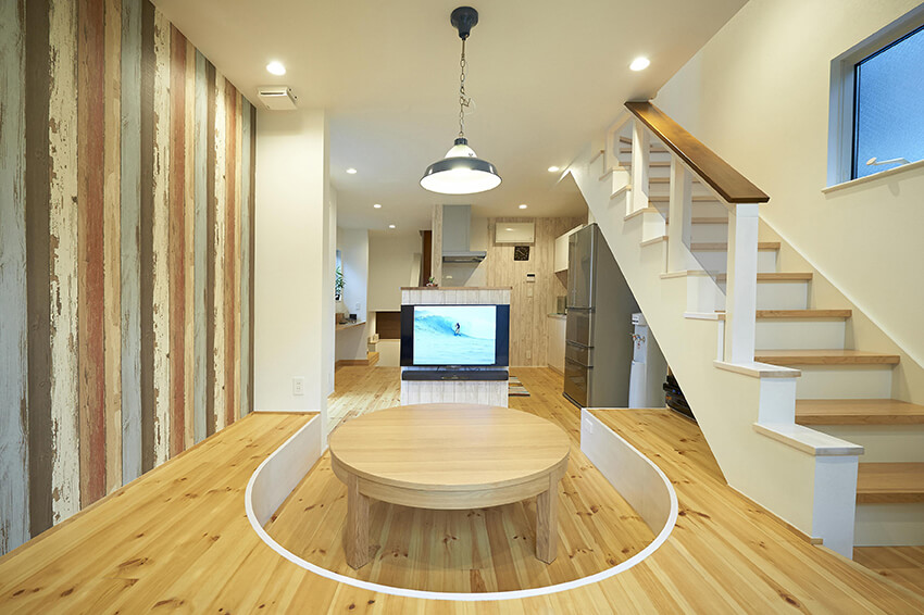 リビングダイニング 施工事例 埼玉 東京 千葉の注文住宅 ポウハウス ポラスの注文住宅ブランド ポウハウス で自由に家を建てる