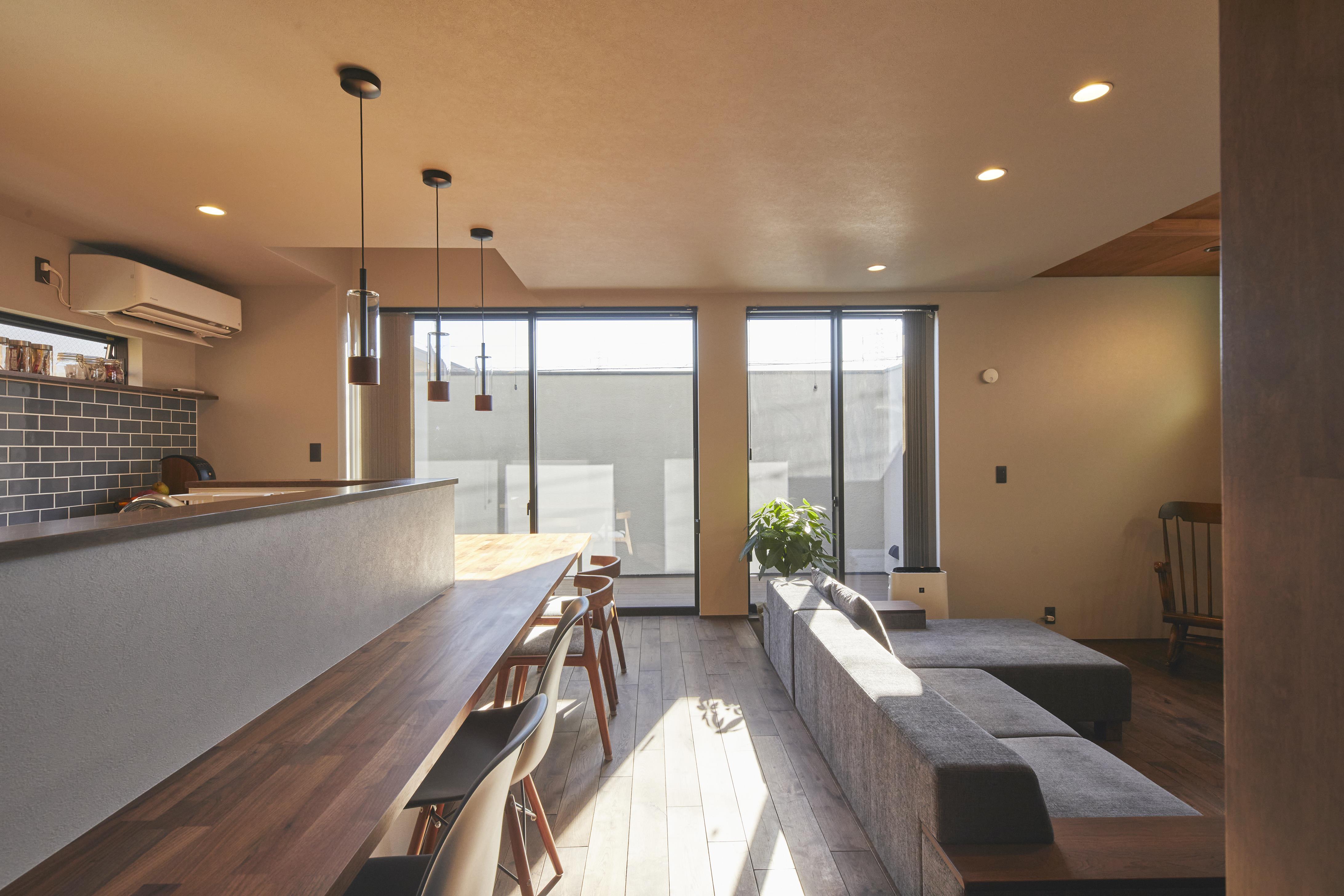 2階リビング-施工事例