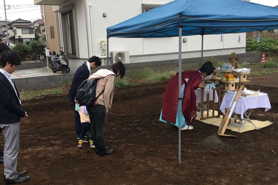地鎮祭の画像