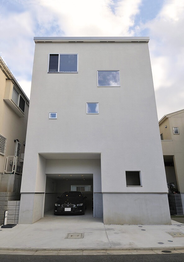 ガレージハウス施工事例