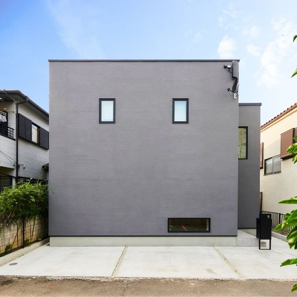 パティオのある家の画像