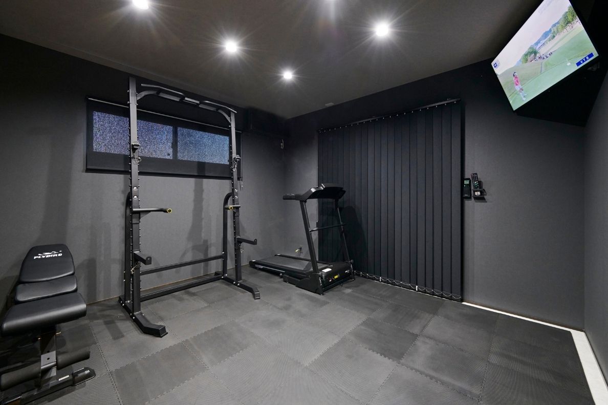 趣味を愉しむトレーニングルームの画像