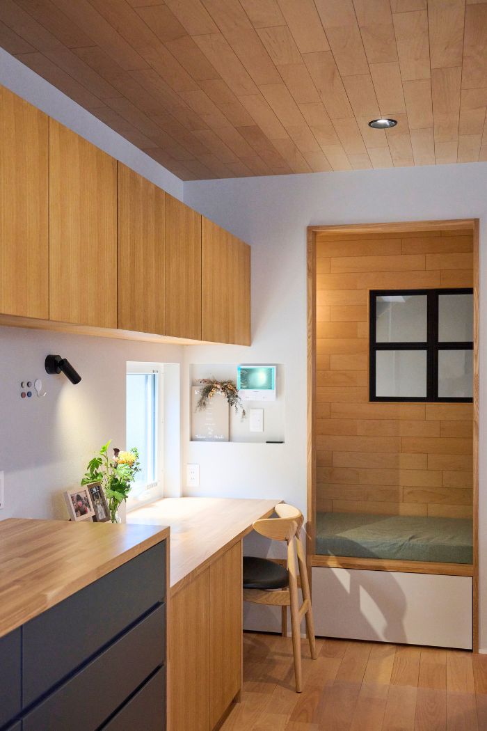 おこもり感のある心地のよいヌックの画像