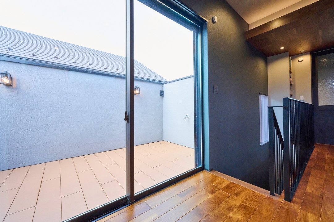 一体感のある使い方ができる空間の画像