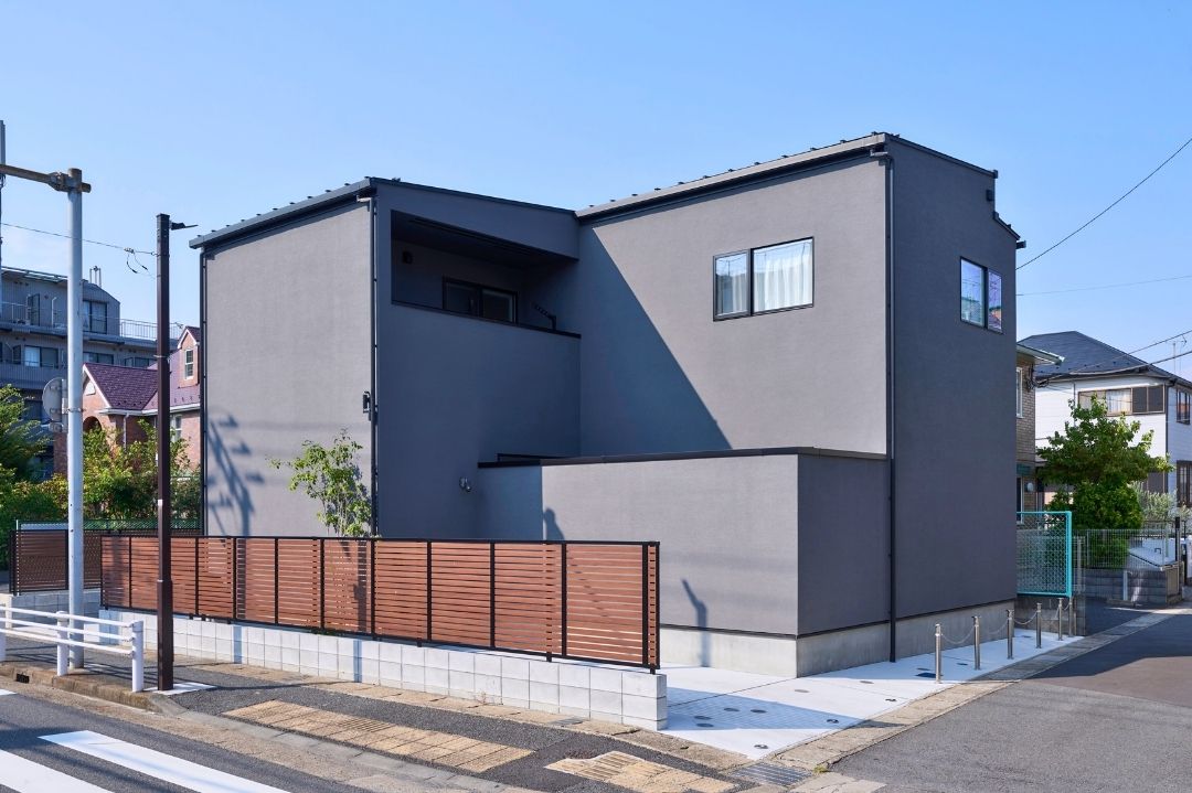 凹凸がリズムを生み出す外観デザインの画像