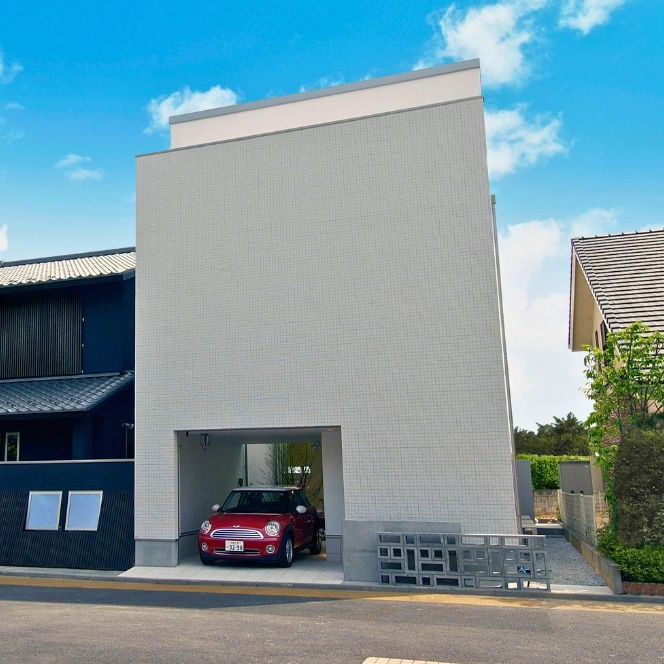 春日部展示場 アルジールの外観