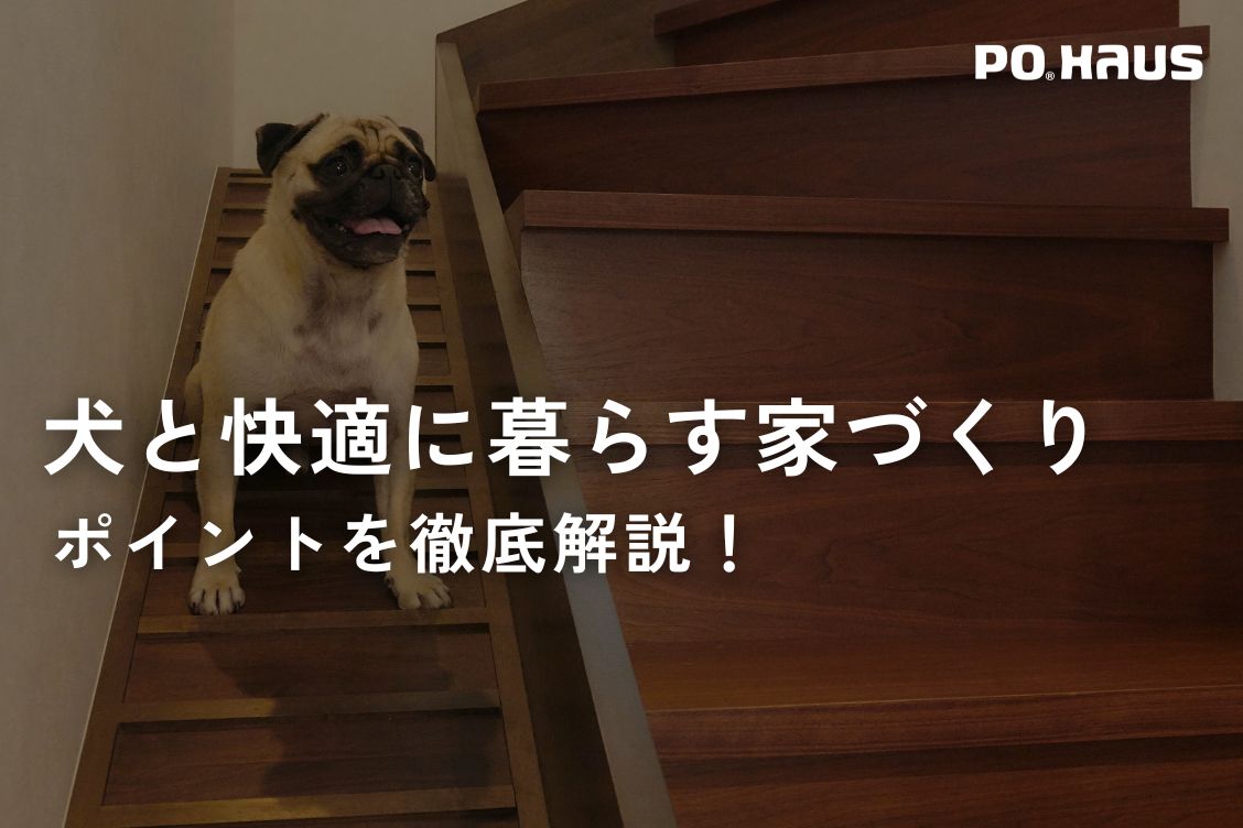 【事例あり】犬と快適に暮らす家作りのポイントを徹底解説