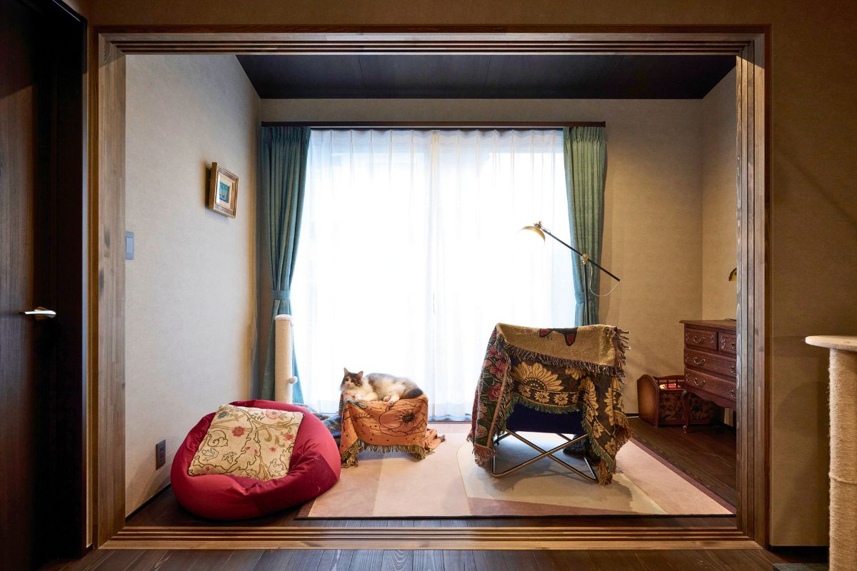 心地よさに満ちた広縁の画像