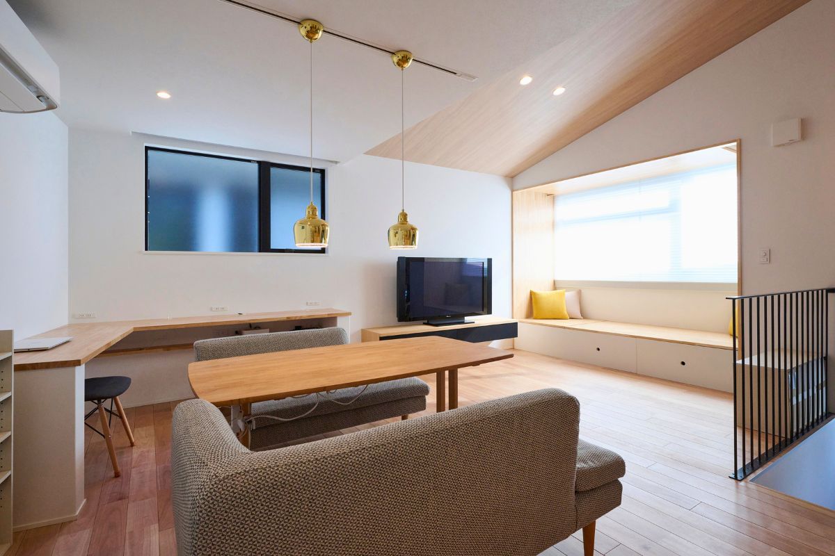 自分時間も満喫できるヌック＆カウンタースペースの画像